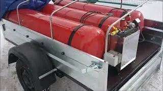 Мобильный газгольдер с электрическим испарителем 2021 год