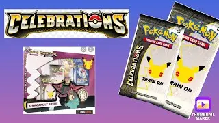 Opening a dragapult prime celebrations Pokemon card box!!!