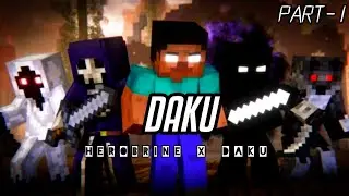 😈Herobrine x Daku😈 PART-2 | 💥Herobrine x Daku💥 Edit Full video😱 | @devjitGamerz