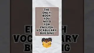 THIS BOOK will teach you the RIGHT WAY to learn ENGLISH VOCABULARY #english #englishvocabulary