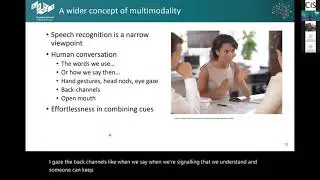 Multimodal speech understanding - Naomi Harte