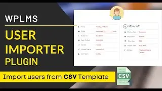 How to Import Users from CSV to 