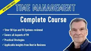 Free Time Management Course (3 hour) with Tips, Insights and practical advice #timemanagementtools