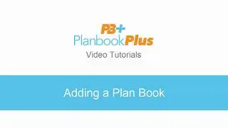 Adding a Course/Plan book