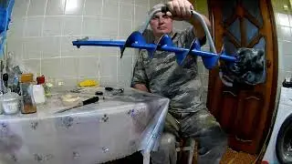 Ледобур NERO. На 130 и на 200.