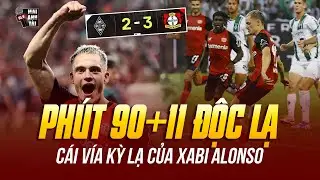 LEVERKUSEN LẠI THOÁT HIỂM KHÓ TIN Ở PHÚT BÙ GIỜ: PHÚT 90+11 ĐỘC LẠ VÀ CÁI VÍA KỲ LẠ CỦA XABI ALONSO