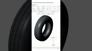 How to Make/Design a Tyre in Creo