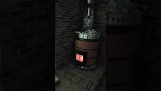 Банная печь и 300 кг камней 