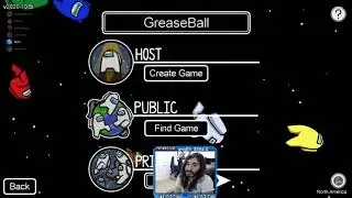 Myth imitates xQc in Among Us