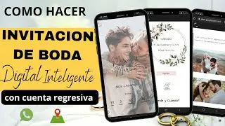 How to Make an INTERACTIVE Digital WEDDING Invitation