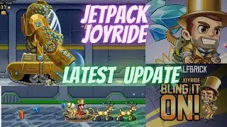 Jetpack Joyride Latest Update 2022 || Golden Event 🔥 || Unboxing New Items ||