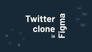 Twitter clone in Figma