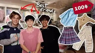 we bought OUTFITS for each other in 30 MINUTES - w/ 