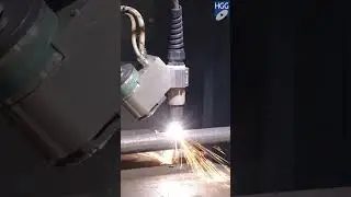 Cutting steel faster than any other machine out there #shorts