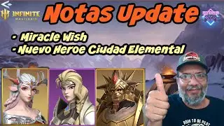 IMR Notas Update Noviembre 9 Legendarios Mamello y Ronai