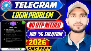 Telegram SMS Fee Problem Solved! ✅ Bina OTP ke Login kaise kare (2026 Trick)