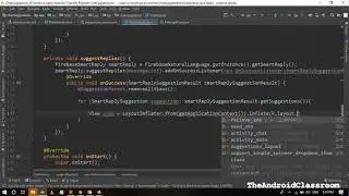 How to Create a Reply Predictive Chat App like Linkedin in Android | (Part 4) | Firebase ML Kit