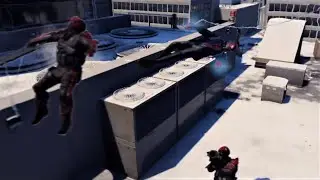 Best Showcase of Miles Morales's Unique Powers vs Peter