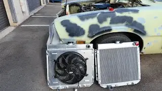 Part II of the radiator for the 1975 ford maverick