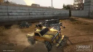Crossout начало войны на колесах