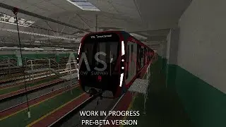 81-775 Москва-2020 | Short Pre-Beta gameplay | Metrostroi | MSMP