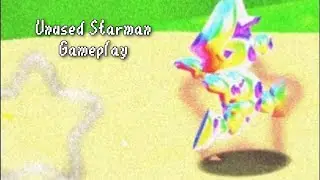 Super Mario 64 - Unused Starman Theme (Rainbow Star) Gameplay