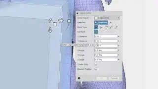 Copying Components inside an assembly in Fusion 360