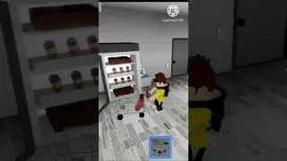 grocery shoping in roblox brookhaven #shorts #roblox #trending #viral