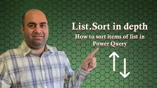 Mastering List.Sort in Power Query: Sorting in Ascending, Descending, and Custom Orders