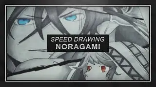 Speed Drawing #2 Noragami | 1k Special | by yυѕeιғх (still active? :o)
