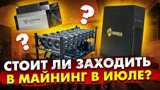 СТОИТ ЛИ ЗАХОДИТЬ В МАЙНИНГ В ИЮЛЕ 2024 ГОДА?