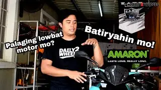 Palit battery sa aerox 155 | Amaron | Daily2wheels