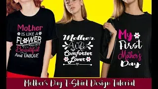 How to Create a Simple Mom Shirt Design