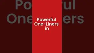 Powerful One Liners in PYTHON  #rathodsoftware #education #pythontricks