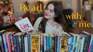 Cozy Reading Vlog 📚❤️ falling in love with books again, writer's day off, book nook tour