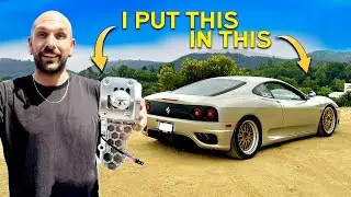 FIRST DRIVE! DIY Gated Manual Conversion On My Cheap Ferrari 360 pt 2