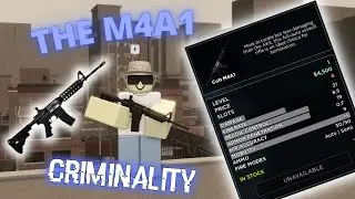 THE M4A1 -Roblox Criminality