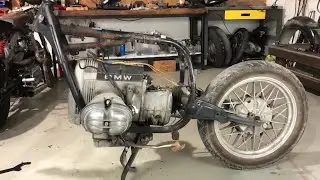BMW R80 Bobber Cafe Racer Timelapse Build EP.1