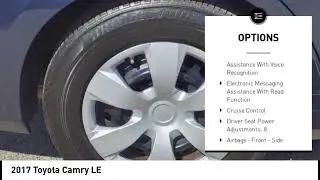2017 Toyota Camry Orange CA U42058