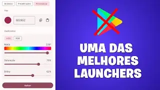 A melhor Launcher que NÃO ESTÁ na Google Play Store!