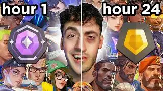 I Filled in Valorant Ranked for 24 Hours Straight