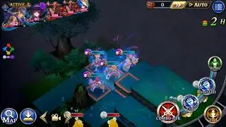 Alchemist Code - Disgaea Collab Event Ex2, Full clear F2P, Full Auto