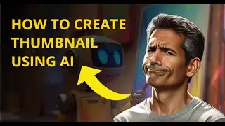 how to make a youtube thumbnail using ai