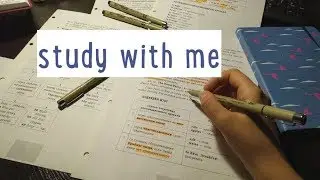 УЧИСЬ СО МНОЙ | Study With Me | ПОДГОТОВКА К ЭКЗАМЕНАМ |