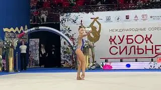Viktoria Chumakova Ball EF 1st Stage Strongest Cup Moscow 2023