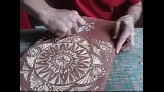 Нарды.  Геометрическая резьба
