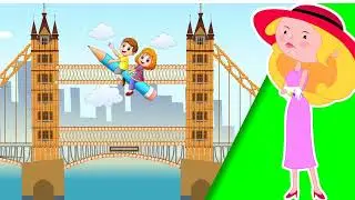 London bridge is falling down| nursery rhymes| London bridge song for children|Sing along kids