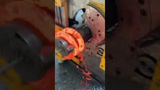 The production process of springs used on ships  #machine #factory #manufacturer #springs #process