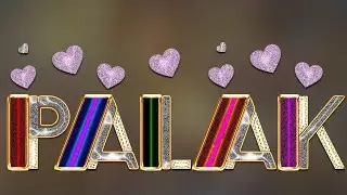 Golden Effect Glass Font Photo Editing | How To Make Golden Effect | Glass Font | Fardeen Designer