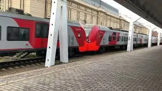 «Первое горизонтальное видео в 2️⃣0️⃣2️⃣4️⃣ году» ЭС2Г-023/025 отправляется с Московского вокзала